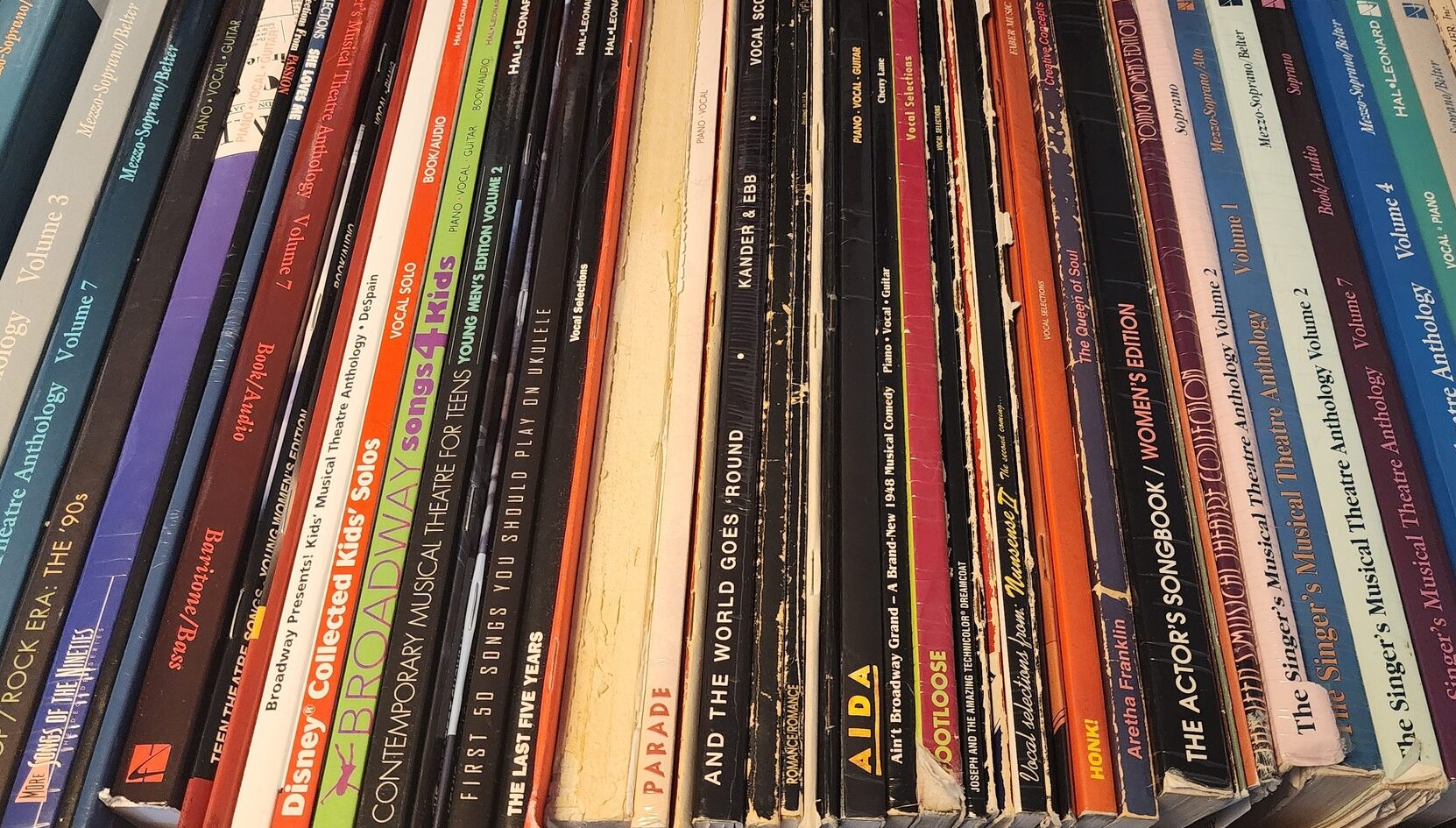 Musical Theatre Repertoire Sheet Music Books